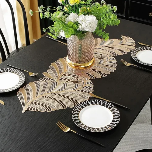 Vinyl Table Runner Waterproof