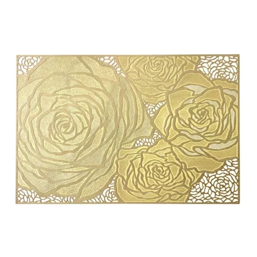 Hot stamping PVC table mats