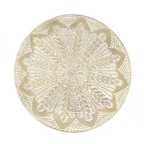 Bronzing PVC Table Mat