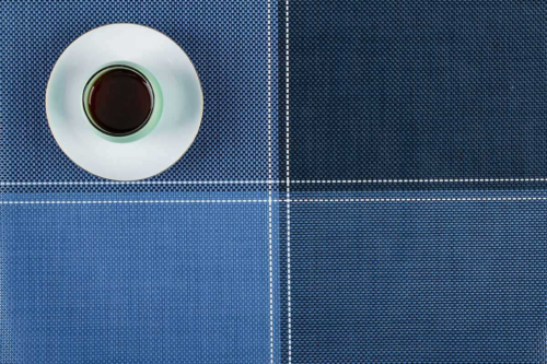 Vinyl Square Pattern Table Mat