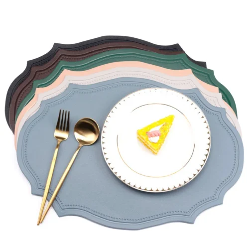 Durable Leather Dining Mats