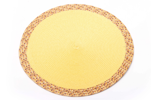 Colour Border PP Place Mats